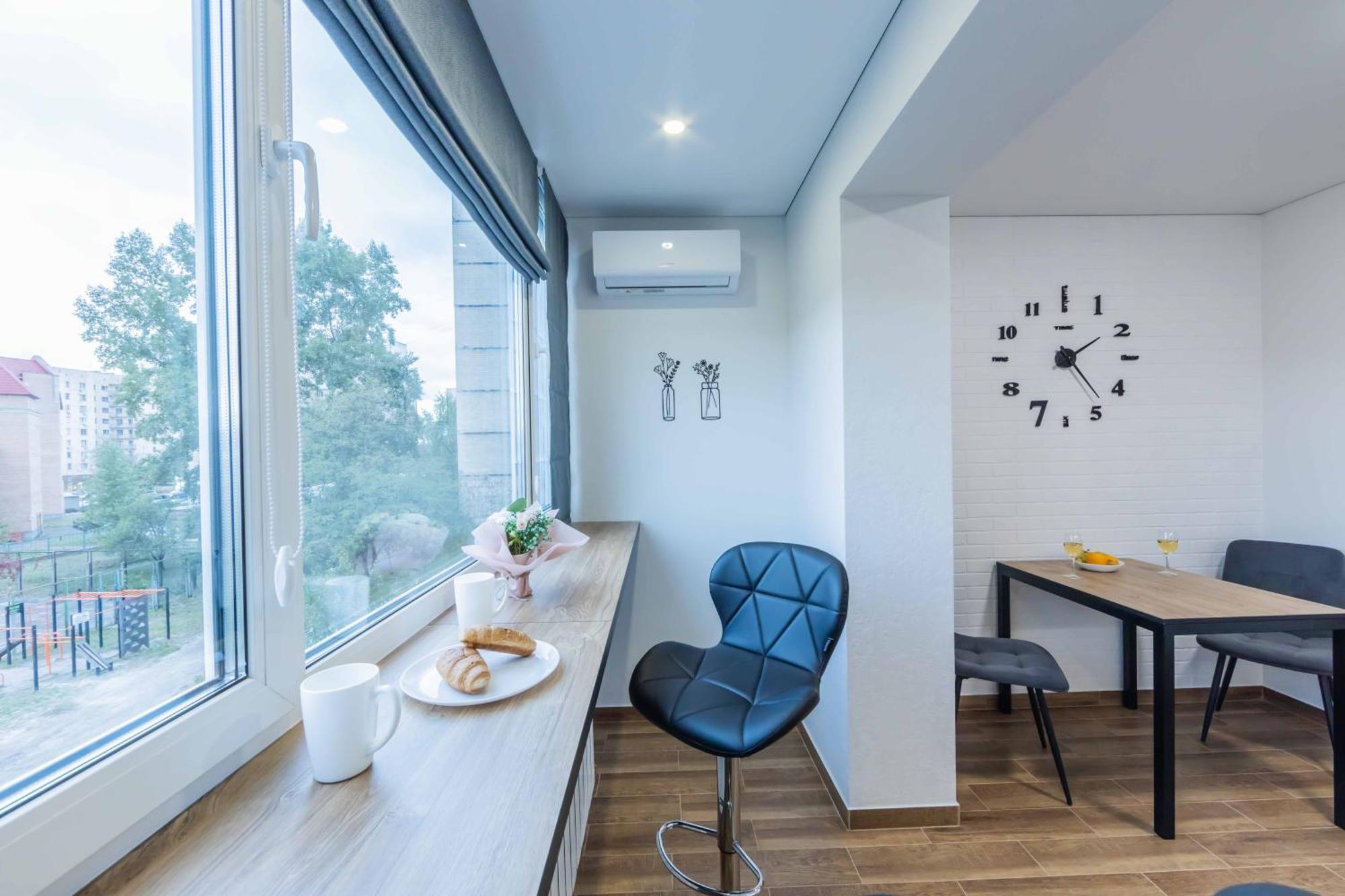 Cityapartments Kyiv Heroiv Dnipra Exteriör bild