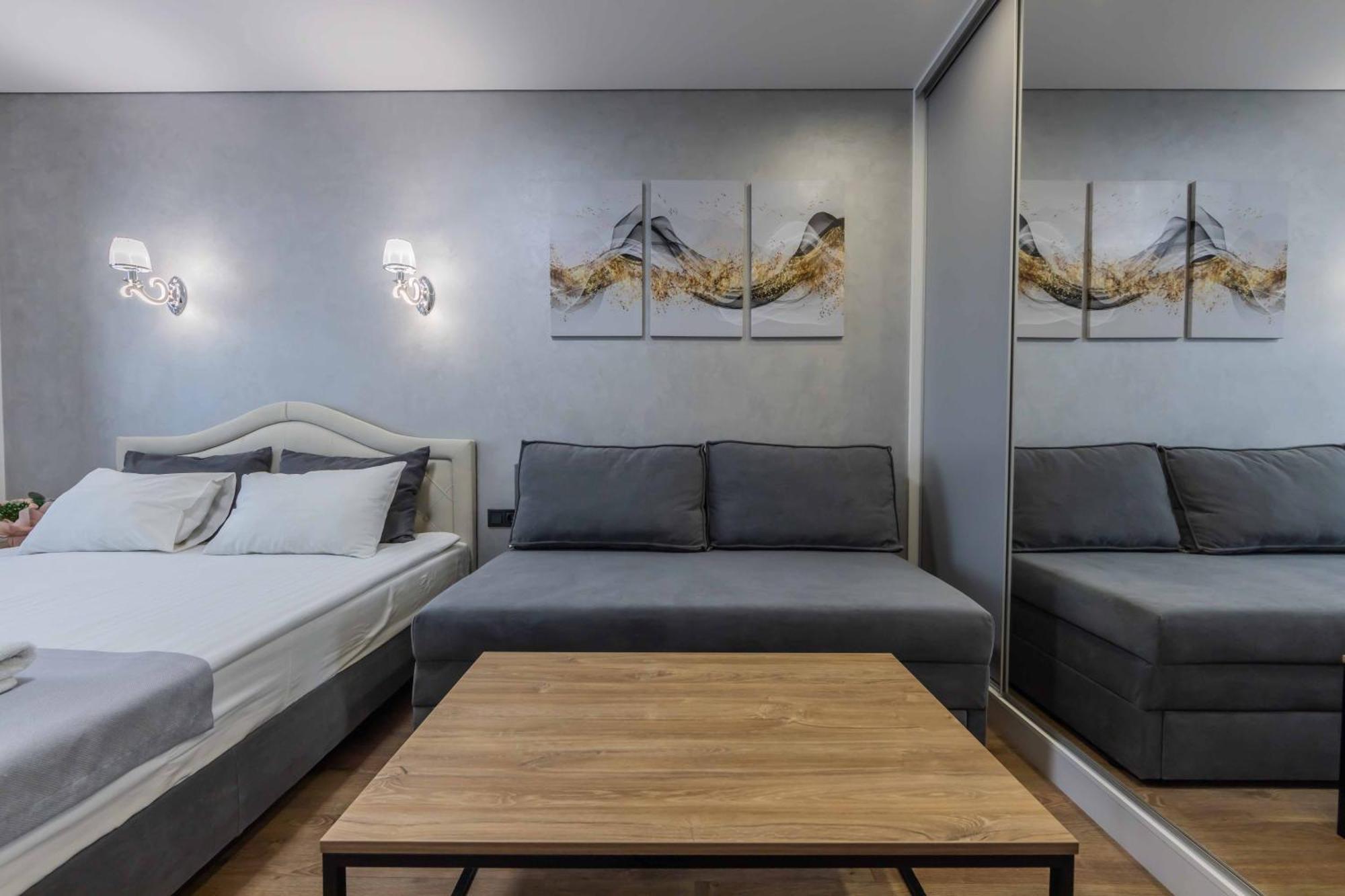 Cityapartments Kyiv Heroiv Dnipra Exteriör bild